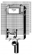 Modulo WC Prevista Pure con attacco di ventilazione, 8 cm
- per: muratura
- acciaio
- compatibile con tutte le placche di comando WC per Prevista dispositivo di risciacquo totale/parziale. 
Strut[...]